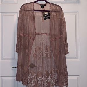 Dusty rose kimono